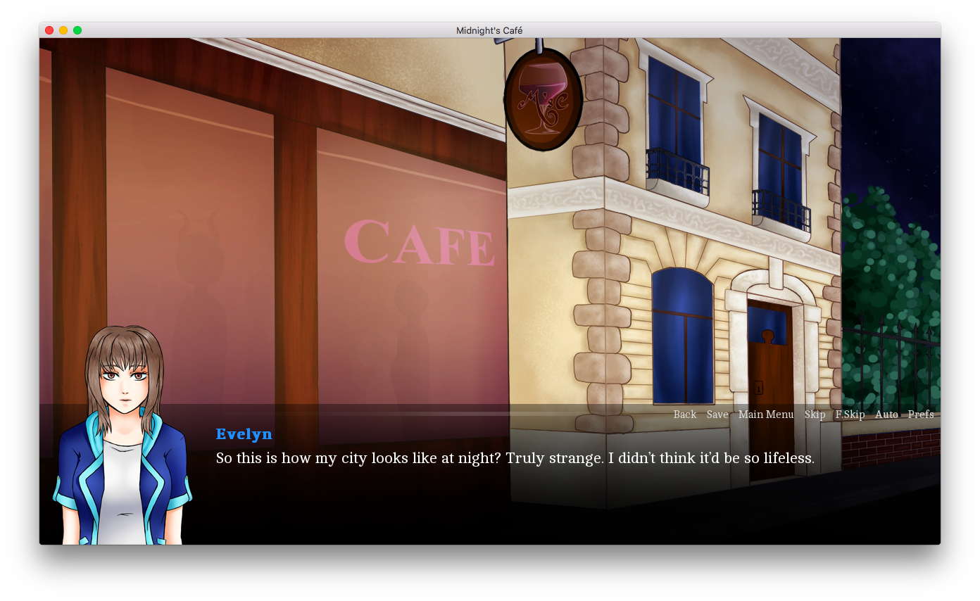 otometwist visual novel review midnight's cafe