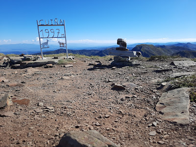 Cima Pico Cuiña, 1997m.