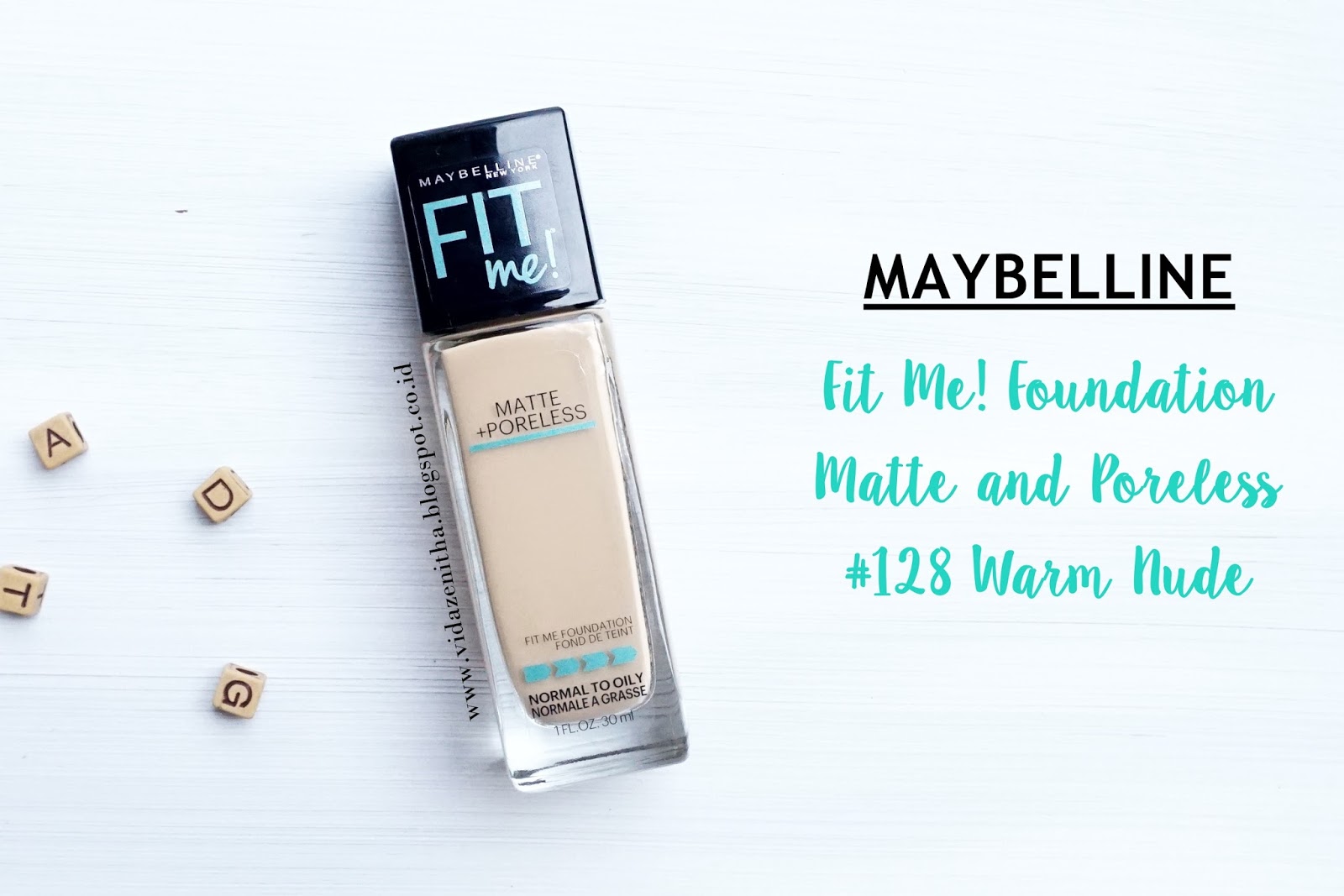 [REVIEW] MAYBELLINE FIT ME! FOUNDATION MATTE+PORELESS #128 