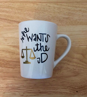 She Wants the JD coffee mug | brazenandbrunette.com
