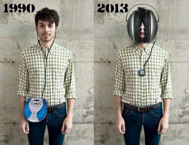 Playing Music Then vs Now