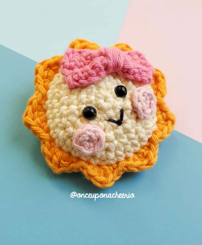 Mini Amigurumi Sun FREE Crochet Pattern