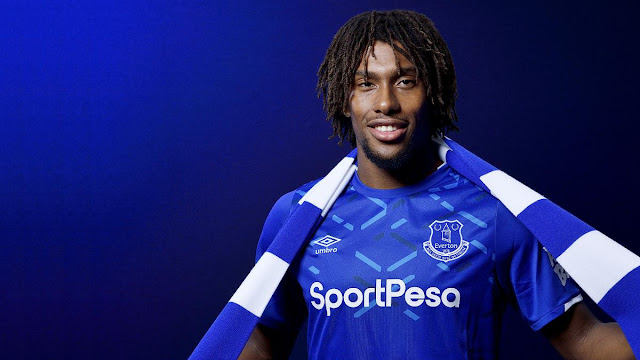 Alex Iwobi first interview as Everton player