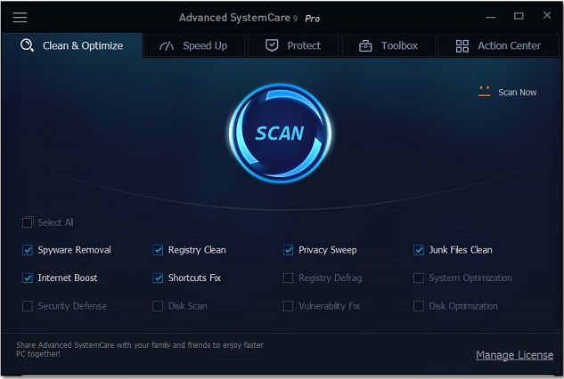 Advanced SystemCare Pro