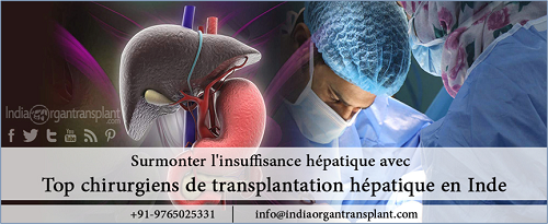 Centres de transplantation hépatique en Inde