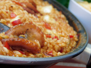 receta arroz pulpo rape Málaga