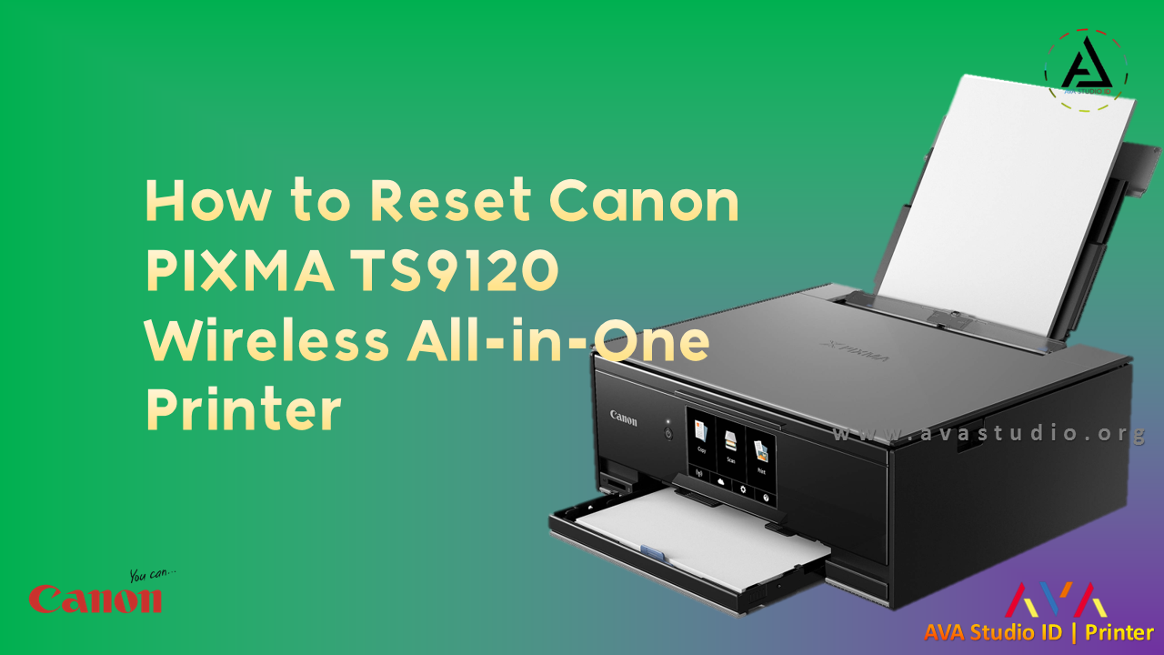 Canon PIXMA TS9120 Wireless All-in-One Printer