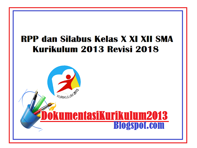 RPP dan Silabus Kelas X XI XII SMA Kurikulum 2013 Revisi 2018