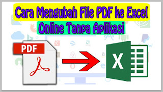 Cara Mengubah File PDF ke Excel Online Tanpa Aplikasi