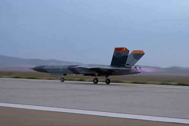 Fifth Generation Aerial Target first flight