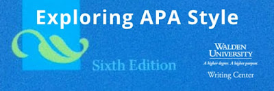 Exploring APA Style | Walden University Writing Center Blog