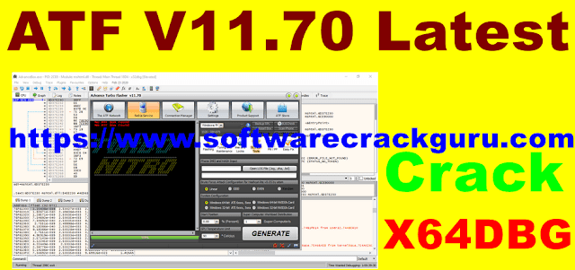 [X64DBG] ATF 11.70 (Advance Turbo Flasher) Latest Crack Version Tutorial