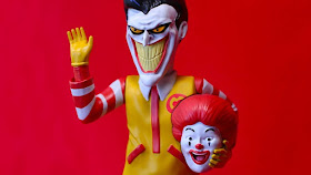 Icons Unmasked Ronald McDonald x The Joker Polystone Art Toy Collectible by Alex Solis