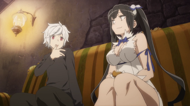 Danmashi - is it wrong to try to pick up girls in a dungeon إنمي