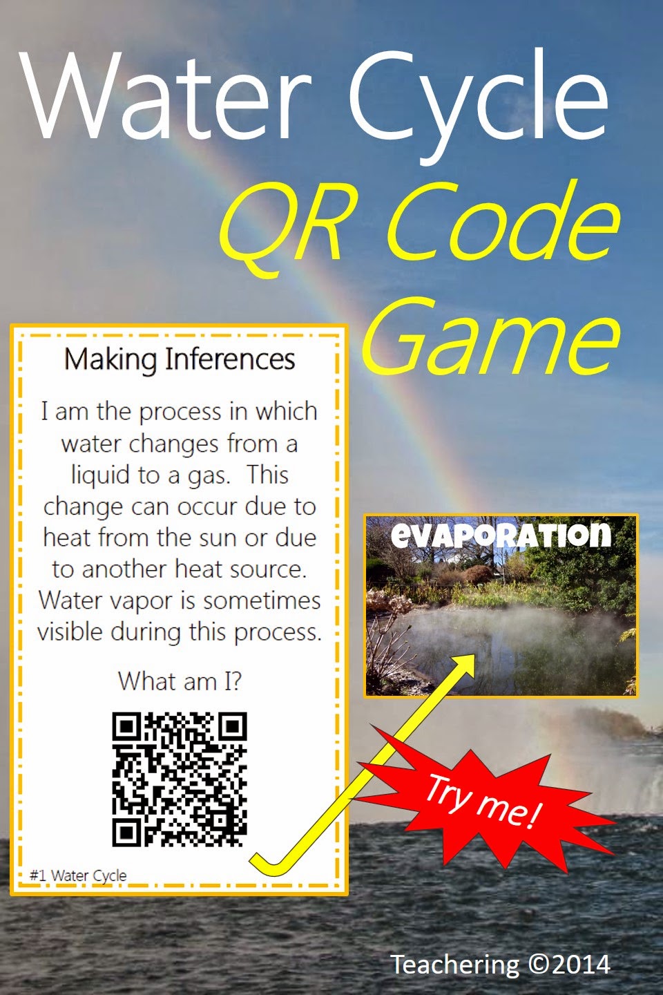  QR Code Inference Game {Water Cycle}