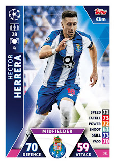 Match Attax UEFA Champions League 2018 2019 FC Porto Set