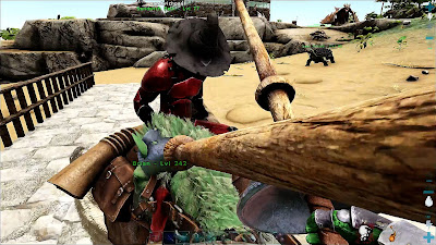 Joust in Ark with the Lance