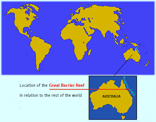 Map of great barrier 