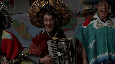 Will in a sombrero with a goofy face singing La Cucaracha