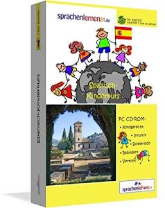 Spanisch-Kindersprachkurs von Sprachenlernen24.de: Kindgerecht bebildert und vertont für ein spielerisches Spanischlernen. Ab 5 Jahren. PC CD-ROM für Windows 8,7,Vista,XP / Linux / Mac OS X