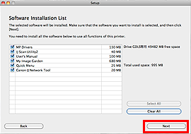 How to install CANON E400 for Mac
