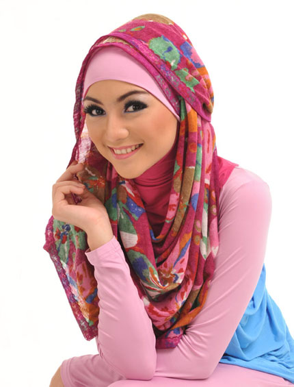  Model  hijab  simple  modern ala citra kirana Tutorial 