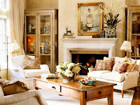 French Country Living Room Decor