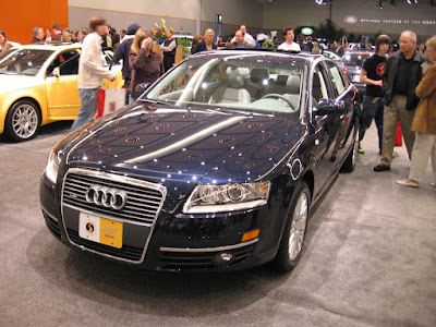 2006 Audi A6 at the Portland International Auto Show in Portland, Oregon, on January 28, 2006