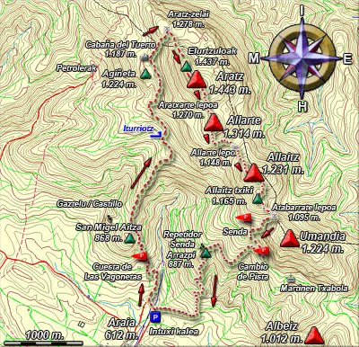 Ampliar plano del recorrido