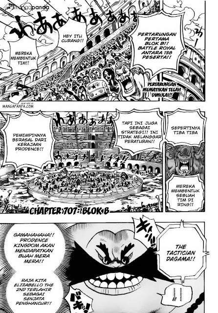 Download Komik One Piece Chapter 707 "Blok B" Bahasa Indonesia