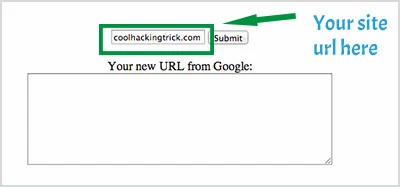 Redirect Any Website Using Google Url