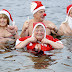 En fotos: El tradicional baño de Navidad en las Gélidas Aguas de un lago en Berlín