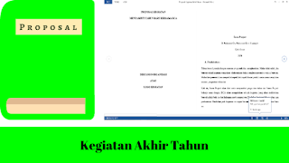 proposal kegiatan akhir tahun