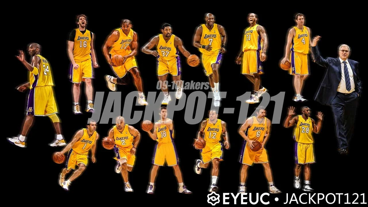 NBA 2K23 2009-2010 Los Angeles Lakers Portraits