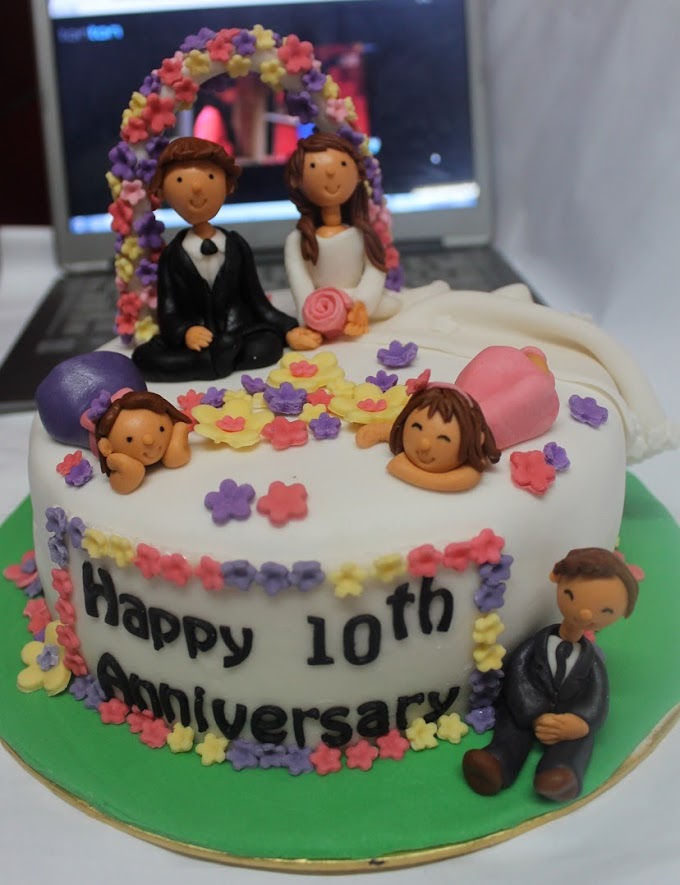 Anniversary cake