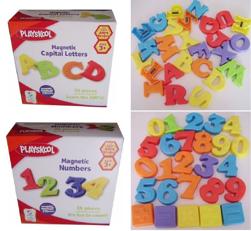 Bunyamin s Toy Co Playskool Magnetic Number Capital 