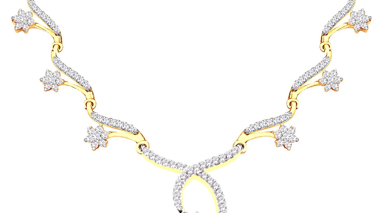 Diamond And Gold Necklaces