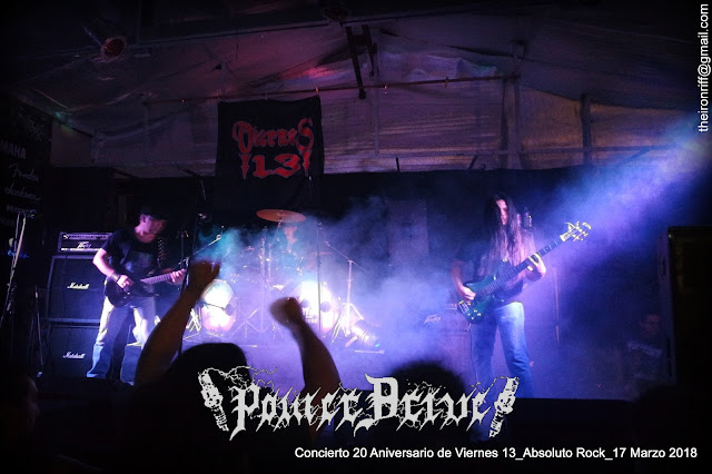 Powerdrive - 20 Años de Heavy Metal en Paraguay - Concierto 20 Aniversario de Viernes 13