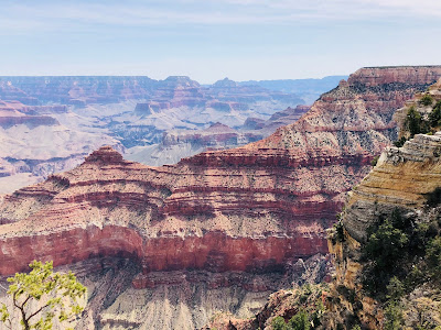 View of Yaki Point from the Grand Canyon South Rim Trail.