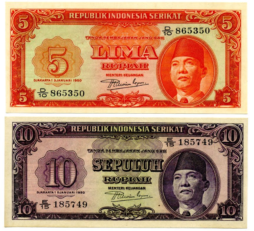  uang  kuno 23 Uang  kertas Republik Indonesia 