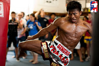 come on sparring with Buakaw