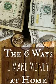 6 ways to make money from home very simple
