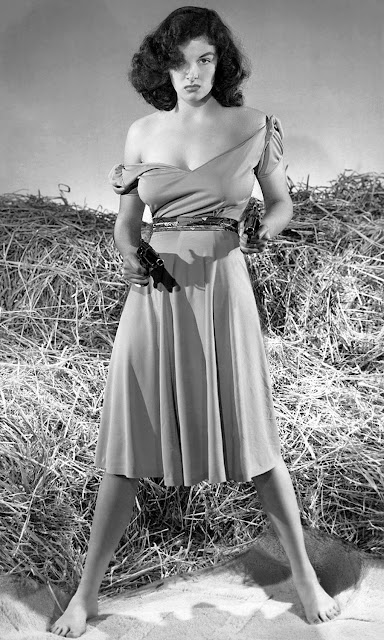 1943. Jane Russell - publicity photo for Howard Hughes’s The Outlaw