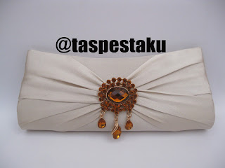 Tas Pesta Cream Cantik Mewah