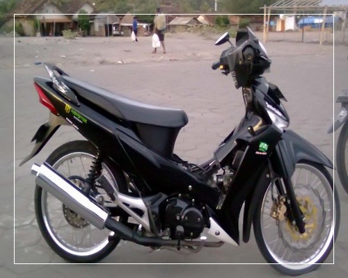 Gambar modifikasi supra x 125 fi simple standar thailook 