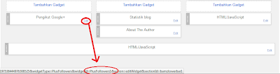 Cara Menampilkan Widget Google Plus yang Tidak Muncul