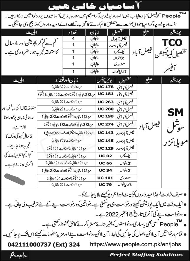 Punjab Polio Eradication Program Jobs 2022 || Online Apply