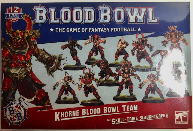 The Skull-Tribe Slaughterers Khorne Blood Bowl Team