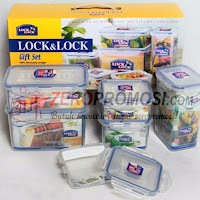 HPL818SHP - Lock & Lock Gift Set Isi 6 Pcs