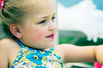 Aubrey chilling in Angie's backyard